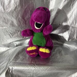Vintage Original Dakin Barney the Dinosaur Plush 13" Lyons group 1992  Back Yard